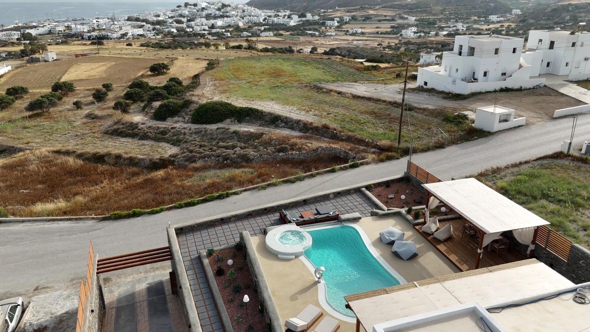 Osmio Luxury Residence Adamantas  Esterno foto