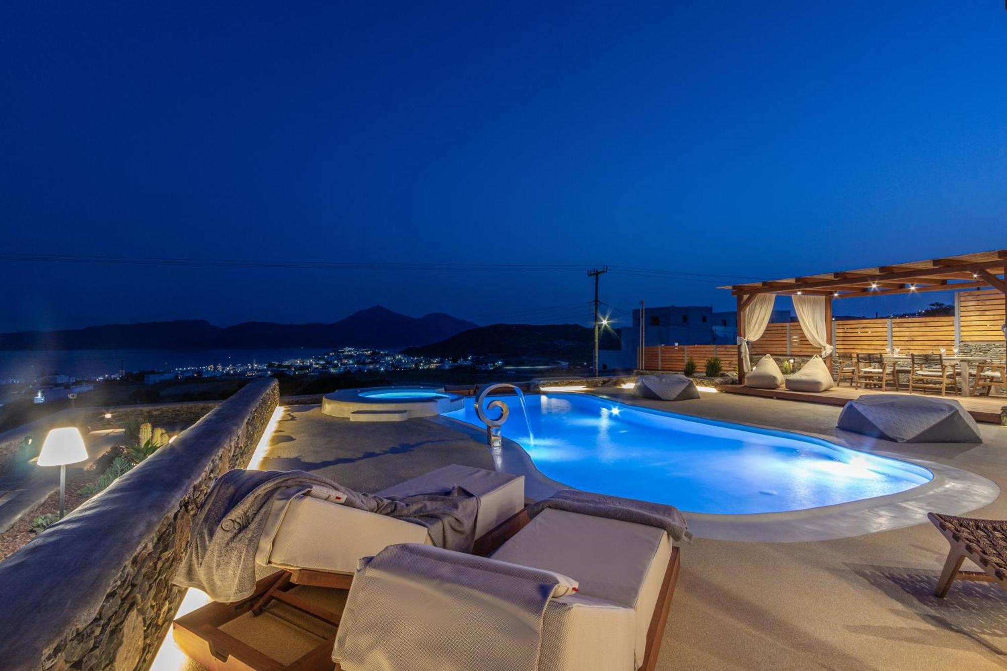 Osmio Luxury Residence Adamantas  Esterno foto